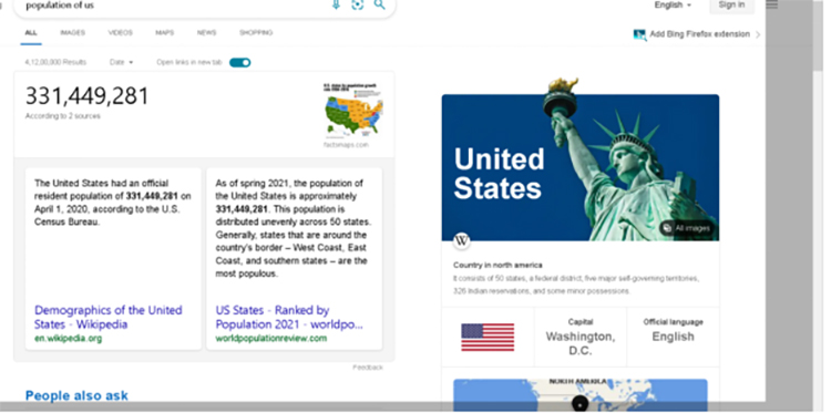 Google, Bing, Yahoo—What’s the Difference Between Them? 4 Bing Search Display