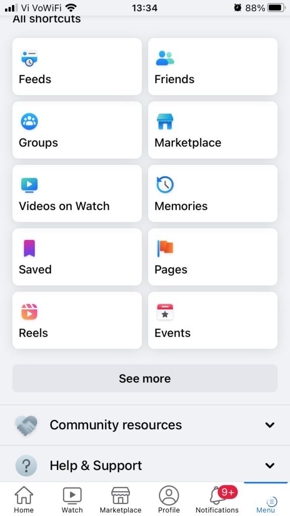 Facebook App IOS Facebook App IOS
