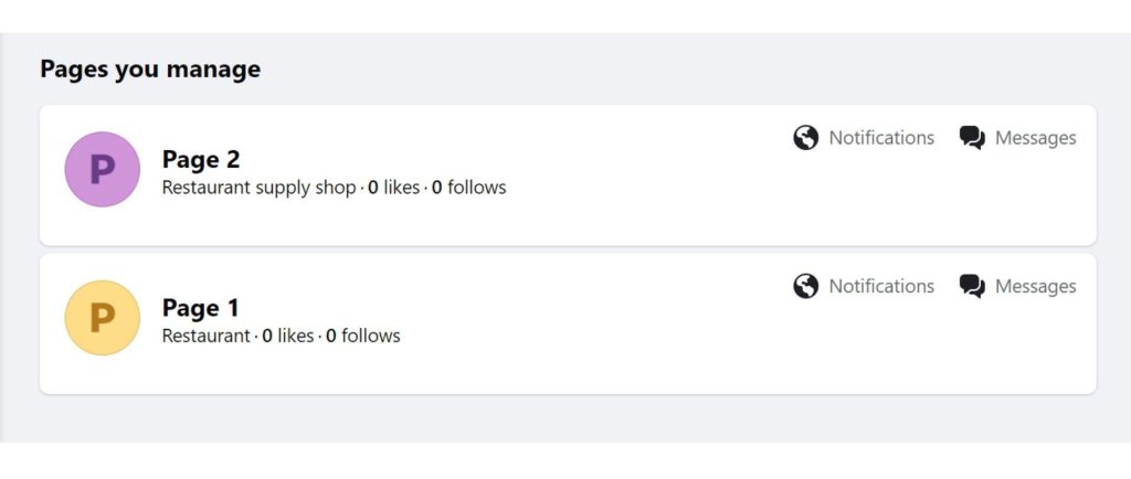 Manage Facebook Pages Manage Facebook Pages
