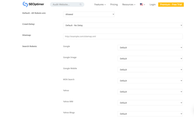 Best Free Robots.txt Generator Tools 3 SEO Optimer