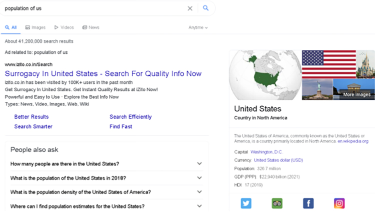 Google, Bing, Yahoo—What’s the Difference Between Them? 3 Yahoo Search Display