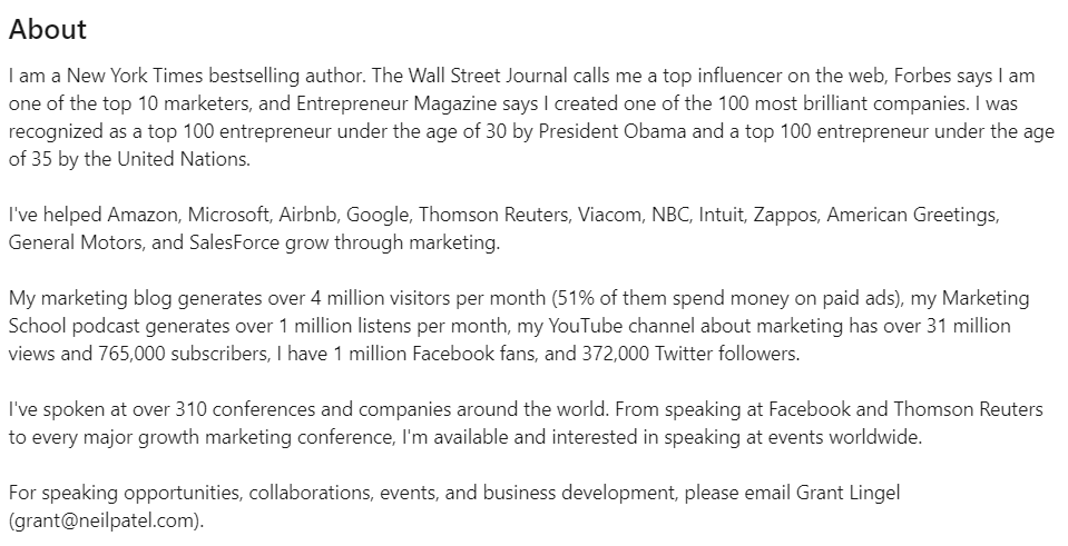 About Neil Patel About Neil Patel