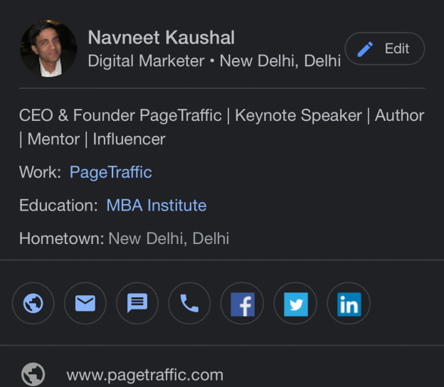 Add Me To Search: How To Create Your Google People Card 3 Add Me to Search