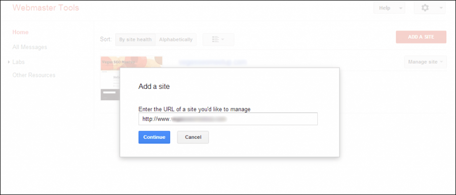 Add Website to Google Search Console Add Website to Google Search Console