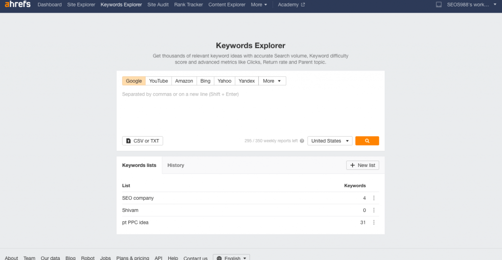 Ahrefs Vs Semrush: Which SEO Tool Is Better And Why? 6 Ahrefs Keywords Explorer tool