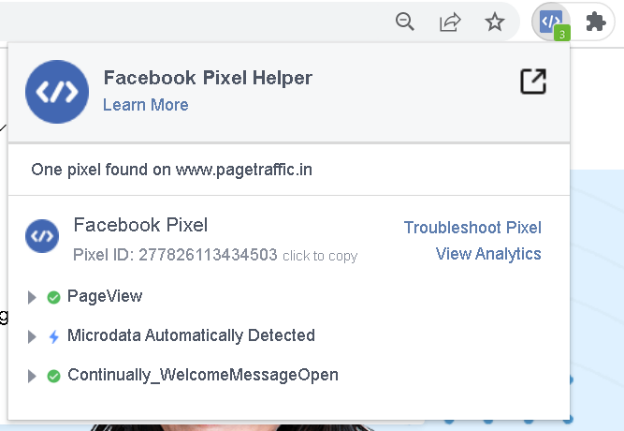 Get Started with Facebook Pixel Helper: A Step by Step Guide 5 Facebook Pixel Helper setup