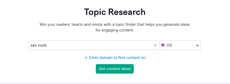 Ahrefs Vs Semrush: Which SEO Tool Is Better And Why? 12 Semrush Topic Research tool